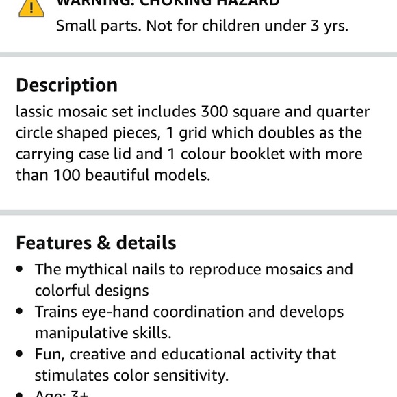 Fanta Color Mosaic pegboard - Picture 5 of 5